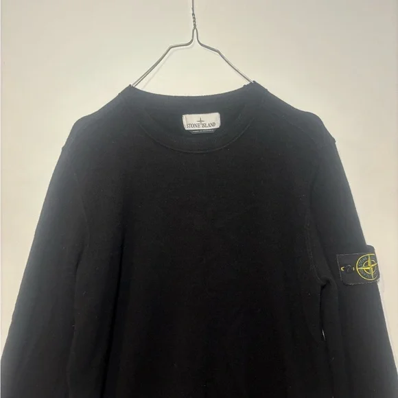 Stone Island Charcoal Knit Sweater